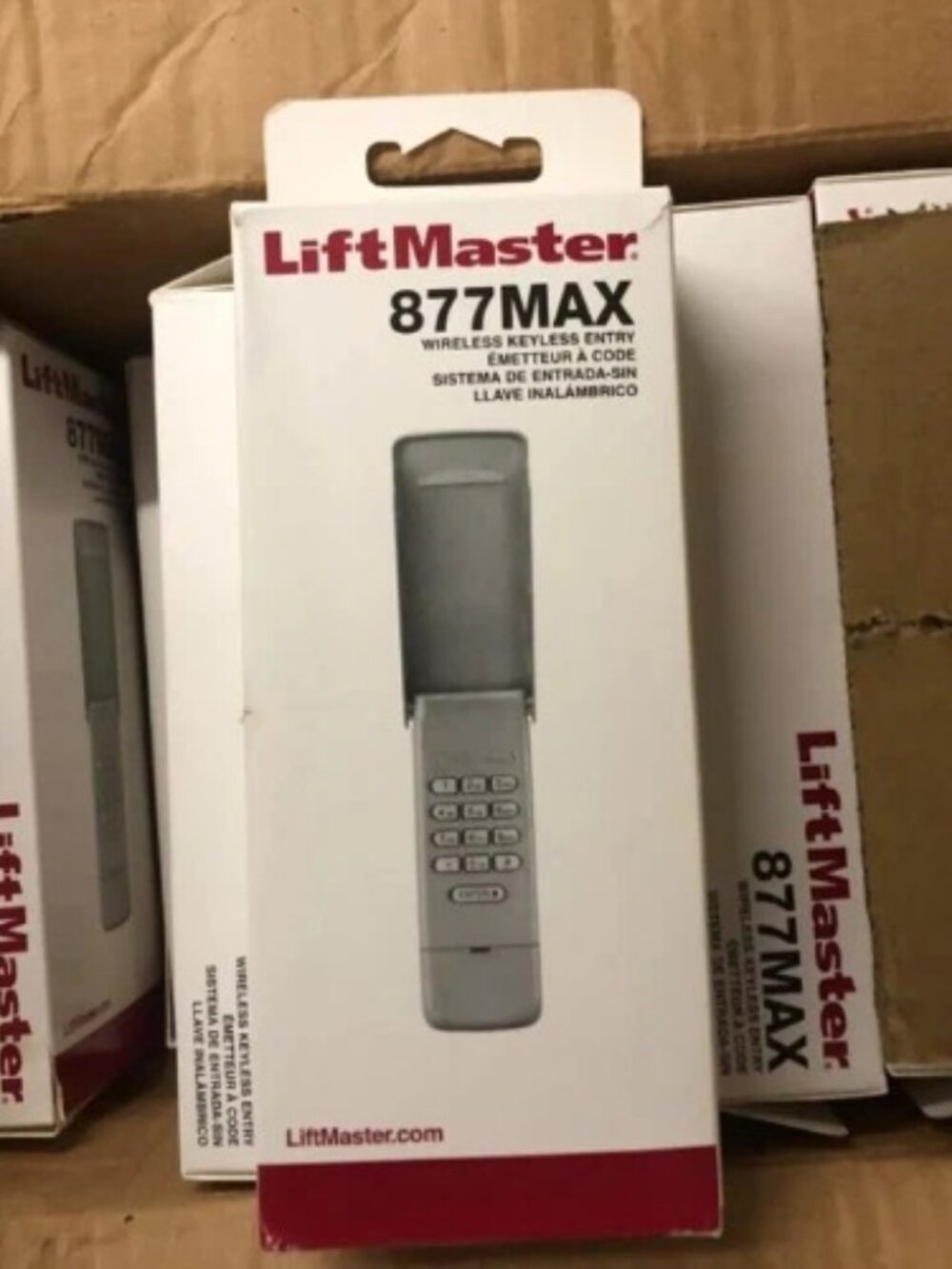 LiftMaster 877MAX Garage Door Opener Keypad Remote Keyless Entry Wireless